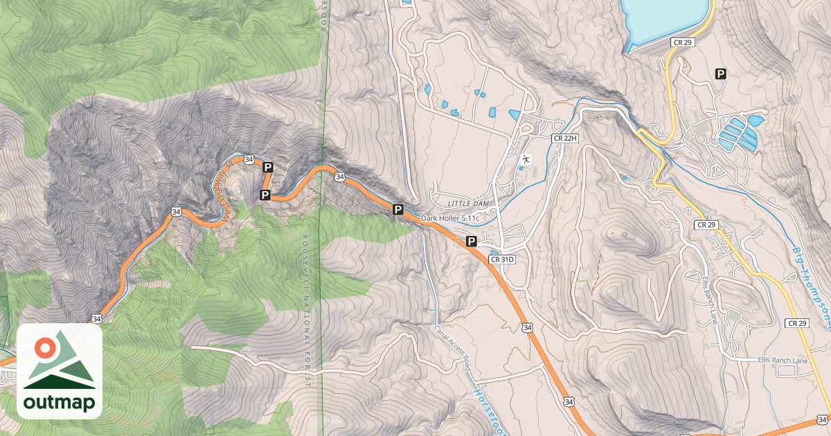 Map of Dark Holler