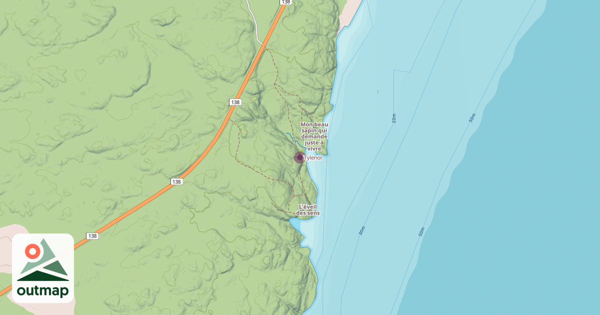 Map of Tylenol