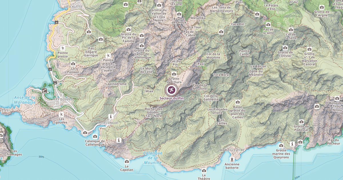 Map preview of Secteur du Pin