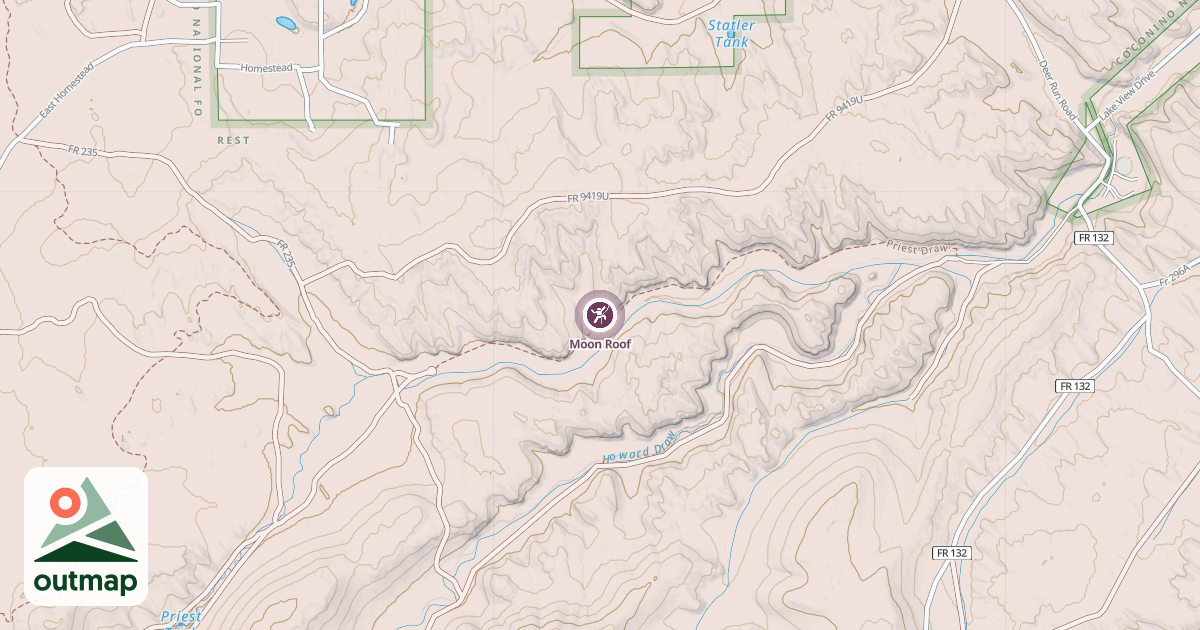 Map of Moon Roof