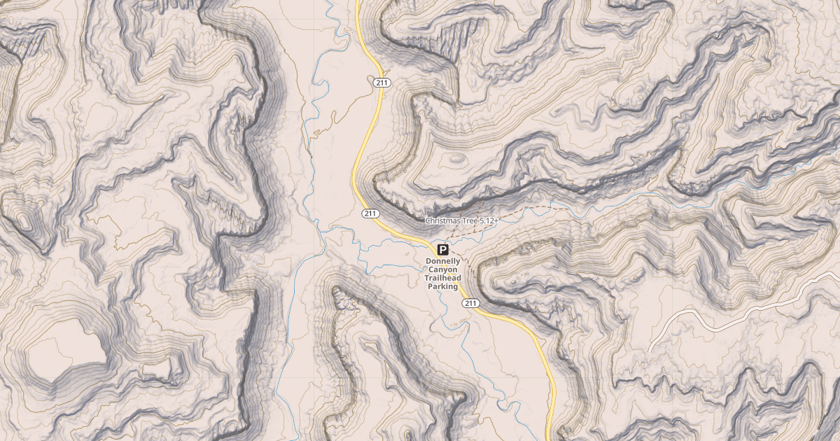 Map preview of Christmas Tree
