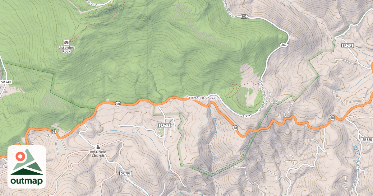 Map of Ultraquist Sit
