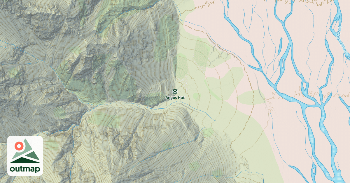 Map of Angus Hut
