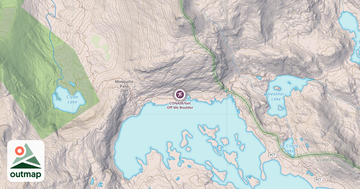 Map of CONAIR/Get Off Me Boulder