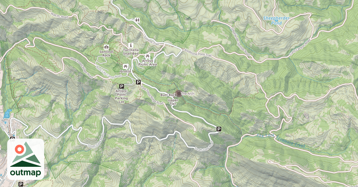Map of The Arch