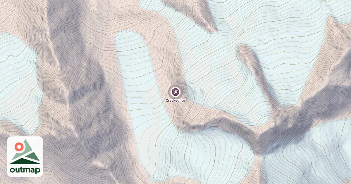 Map of Cracked ice
