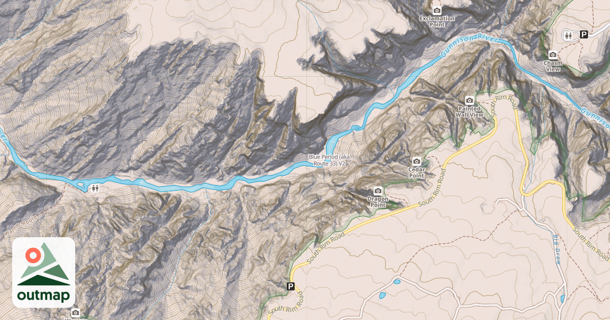 Map of Blue Period (aka Route 33)