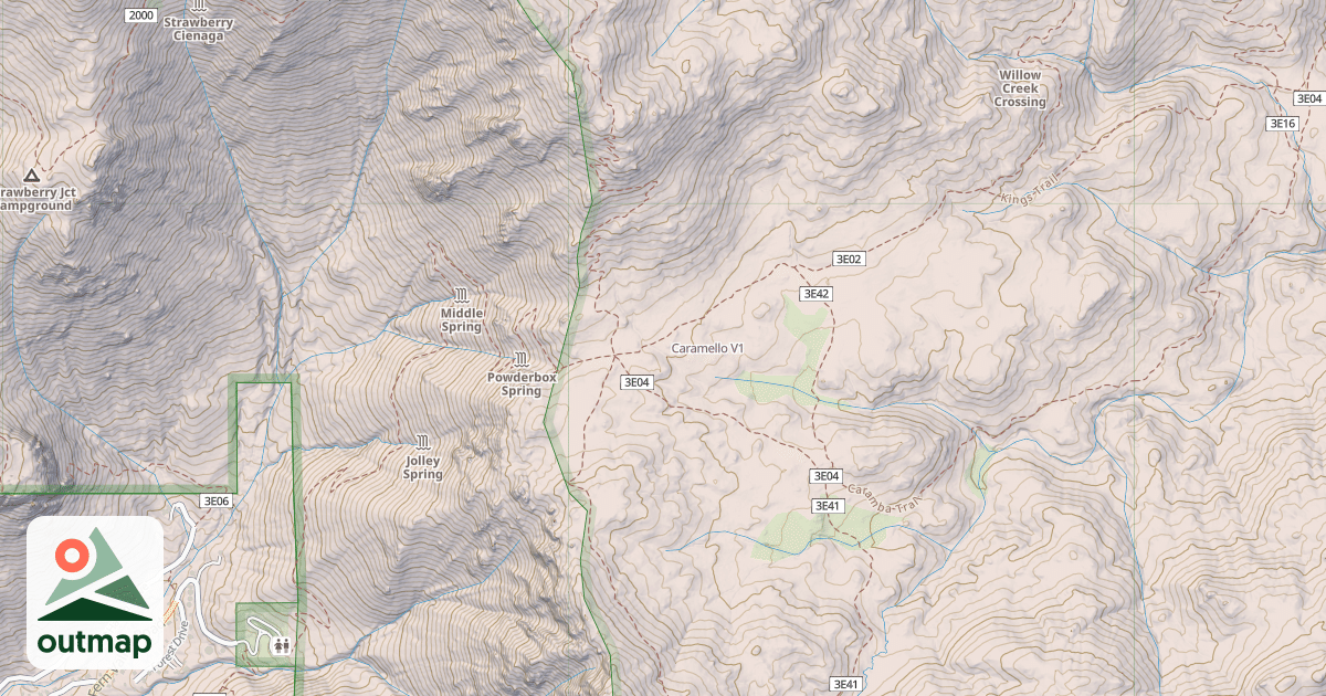 Map of Caramello