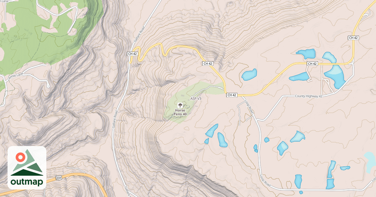 Map of ASP
