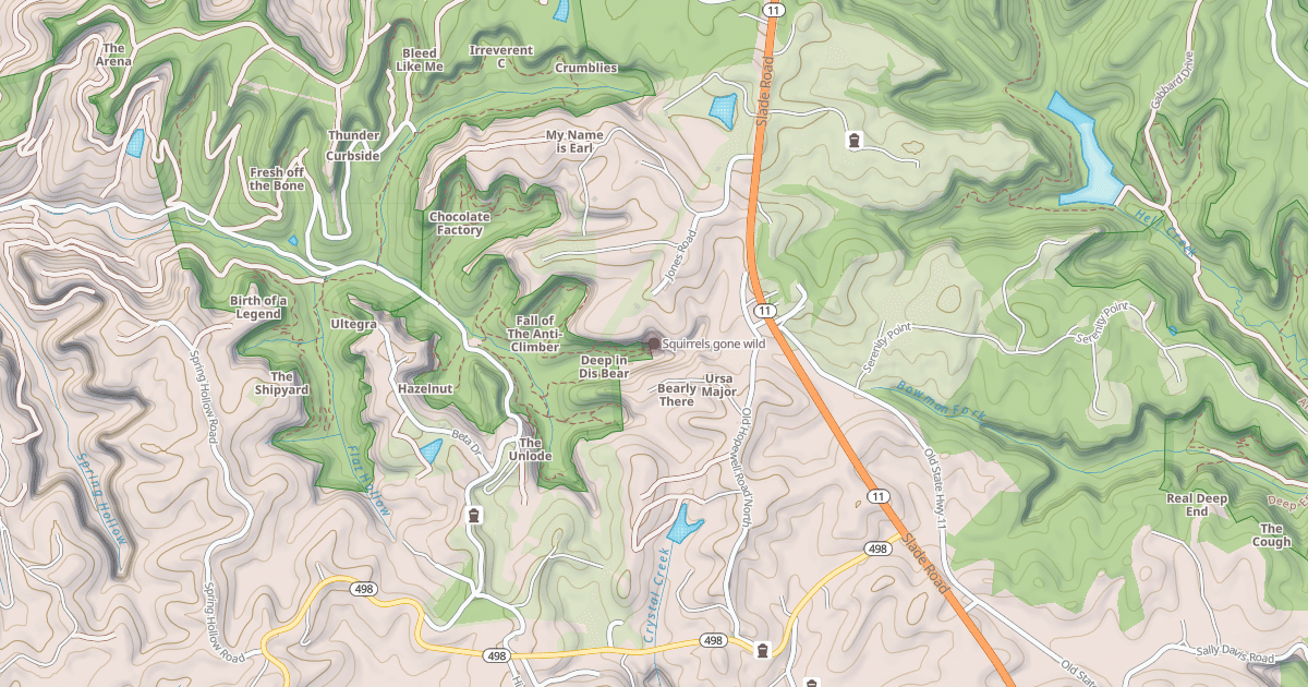 Map preview of Squirrels gone wild