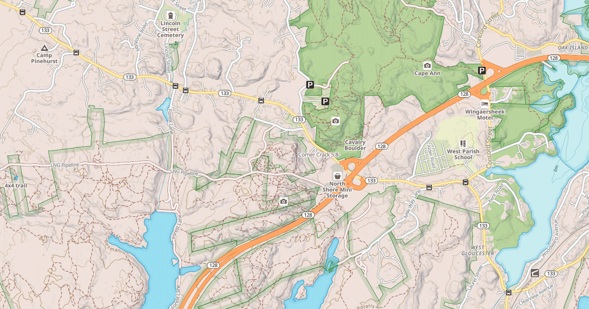 Map preview of Corner Crack