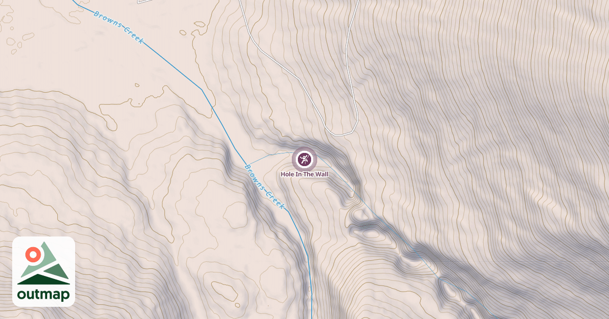 Map of Hole In The Wall
