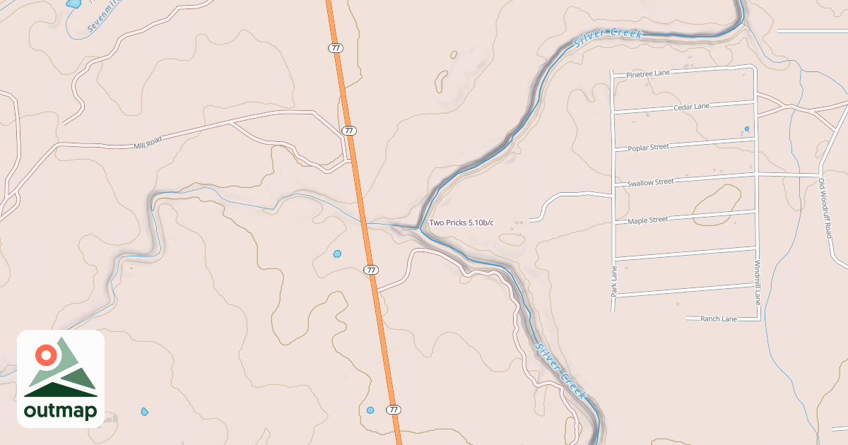 Map of Two Pricks