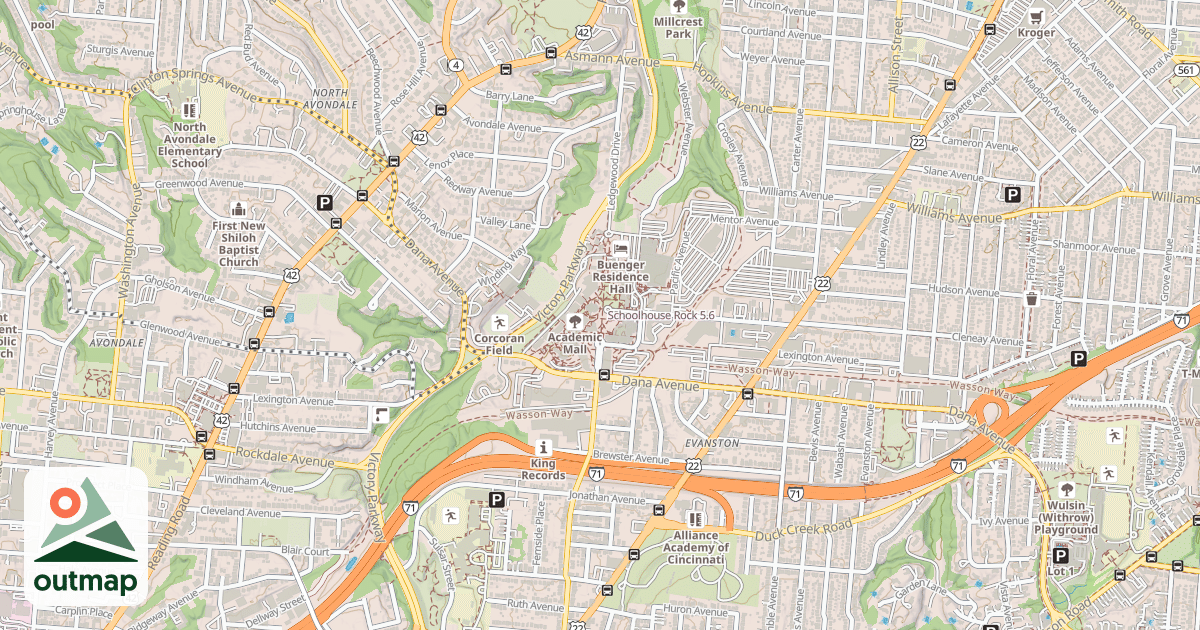 Map of Schoolhouse Rock