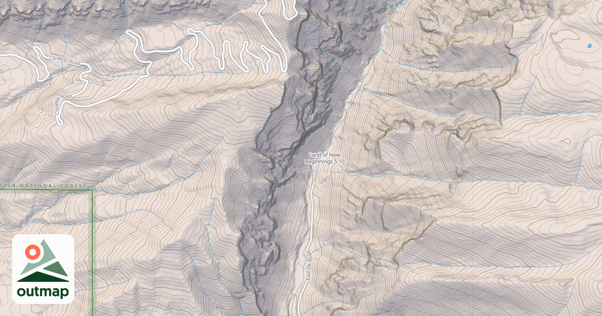 Map of Land of New Beginnings
