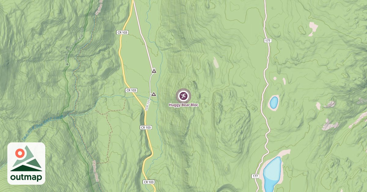 Map of Huggy Bear Bloc