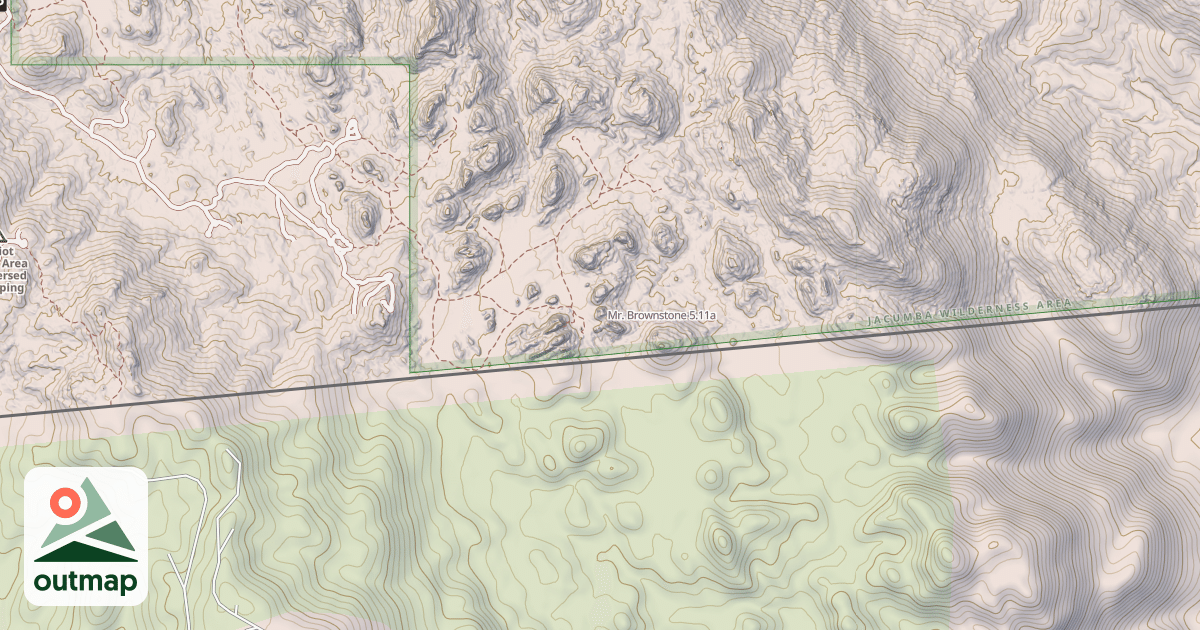 Map of Mr. Brownstone