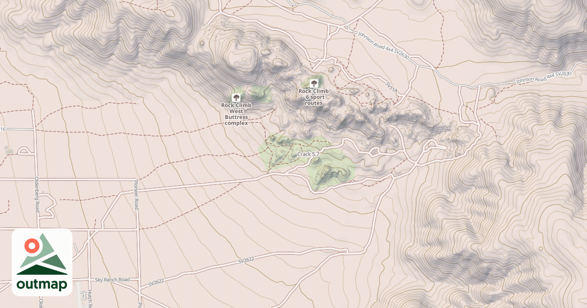 Map of Crack