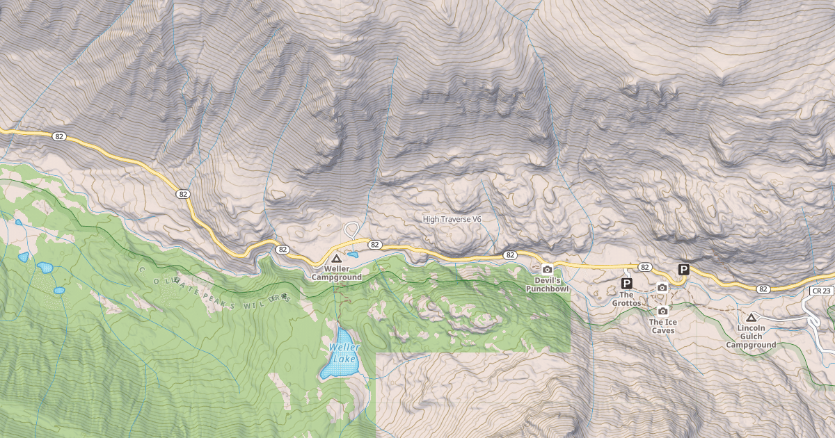Map preview of High Traverse