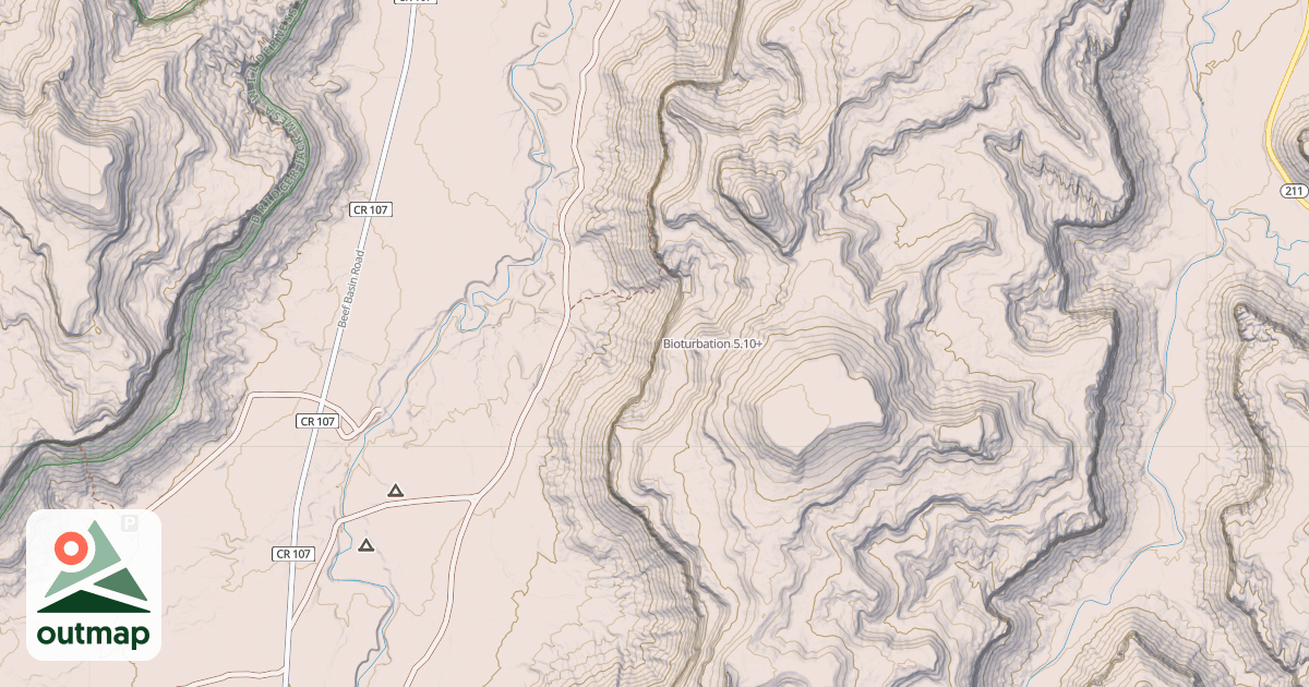 Map of Bioturbation