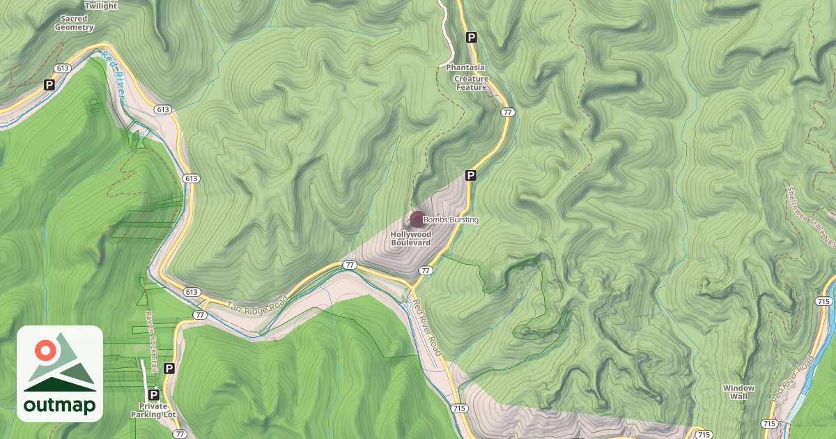 Map of Bombs Bursting