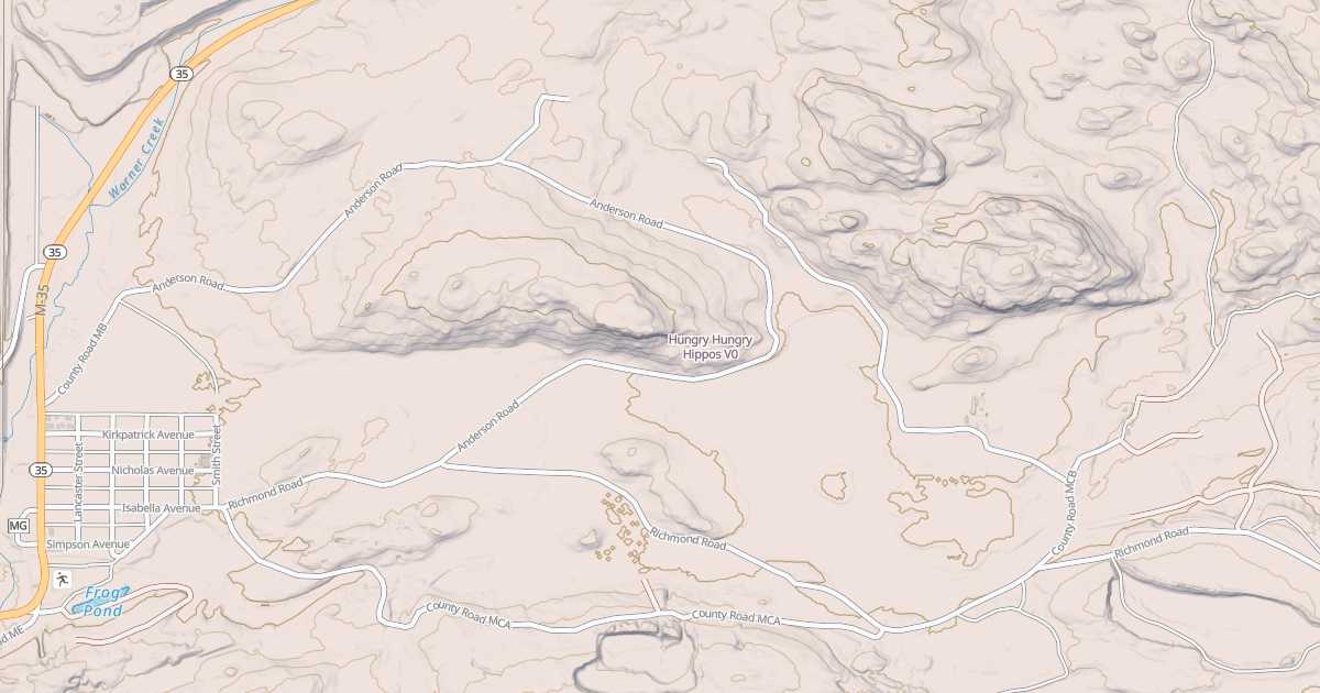 Map preview of Hungry Hungry Hippos