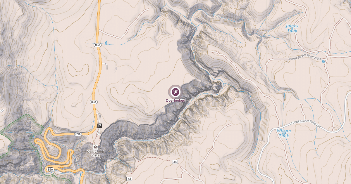 Map preview of Overlooked