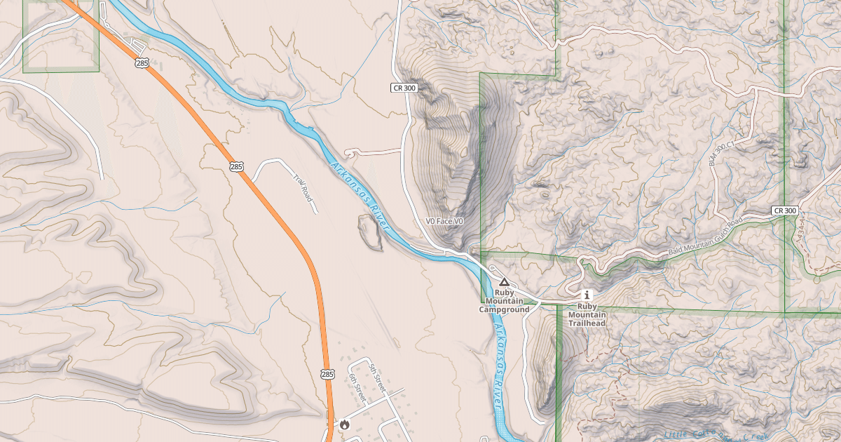 Map preview of V0 Face