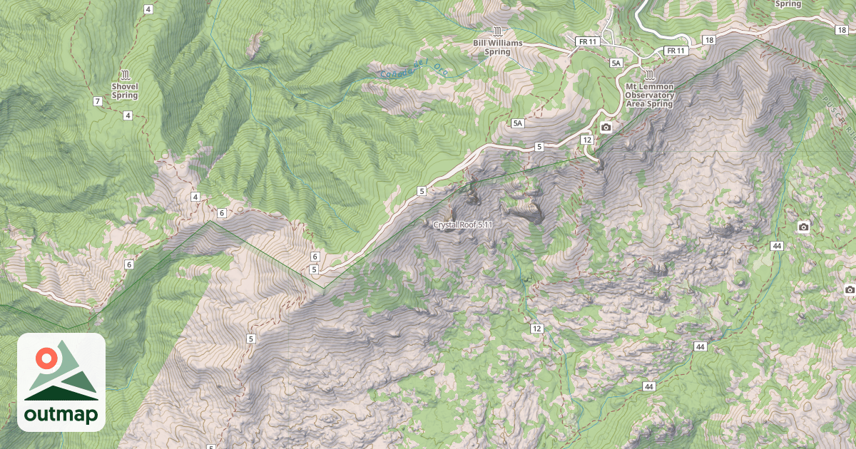 Map of Crystal Roof