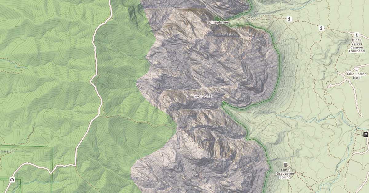Map preview of Chuckwalla 21