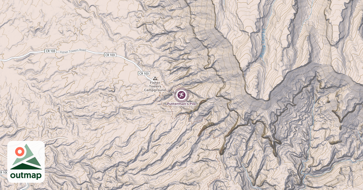 Map of Putterman's Pile
