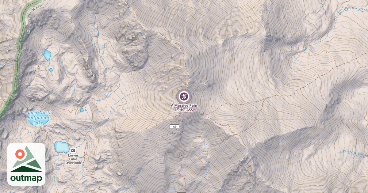 Map of A Massive Pain in the ASS