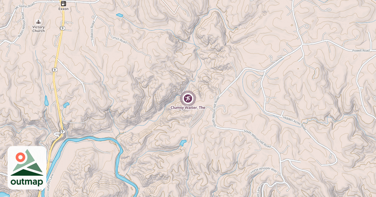 Map of Clumsy Waiter, The