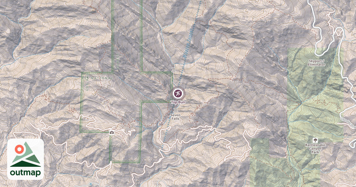 Map of Top Bun