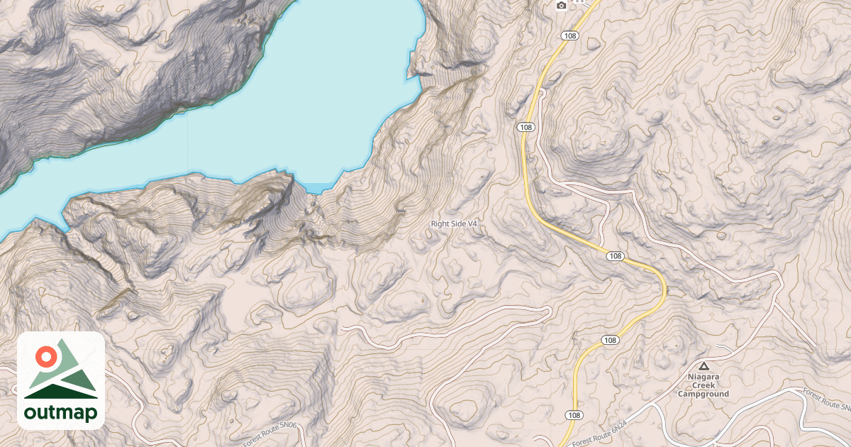 Map of Right Side