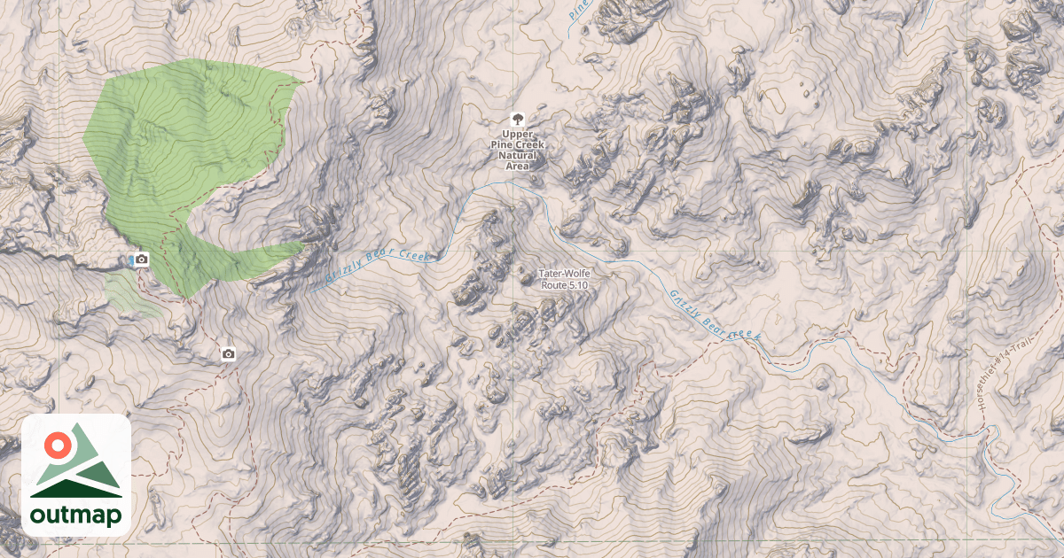 Map of Tater-Wolfe Route