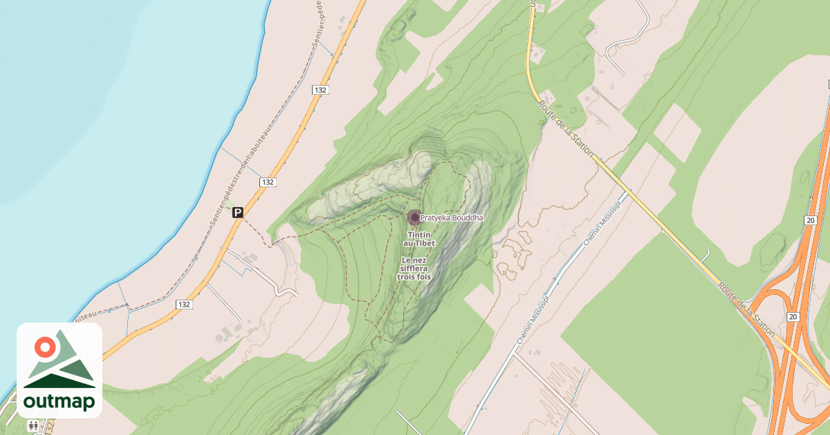 Map of Pratyeka Bouddha
