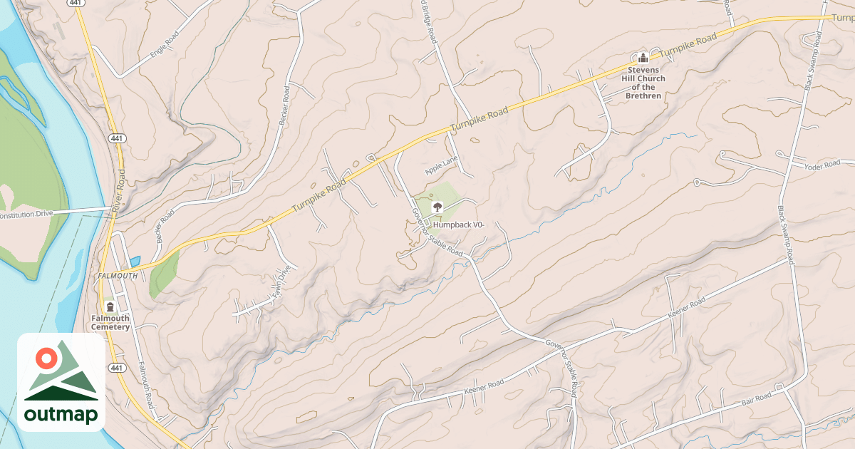 Map of Humpback
