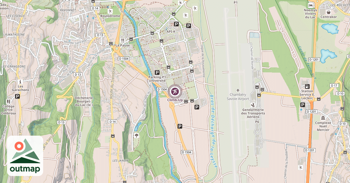 Map of Climb-Up