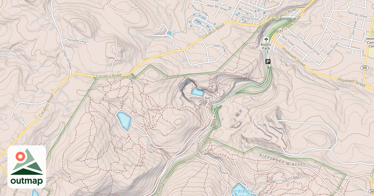 Map of Wrecking Ball