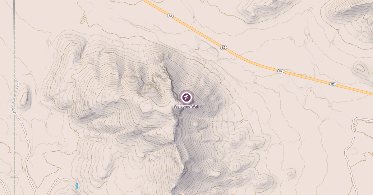 Map preview of Welcome Wall