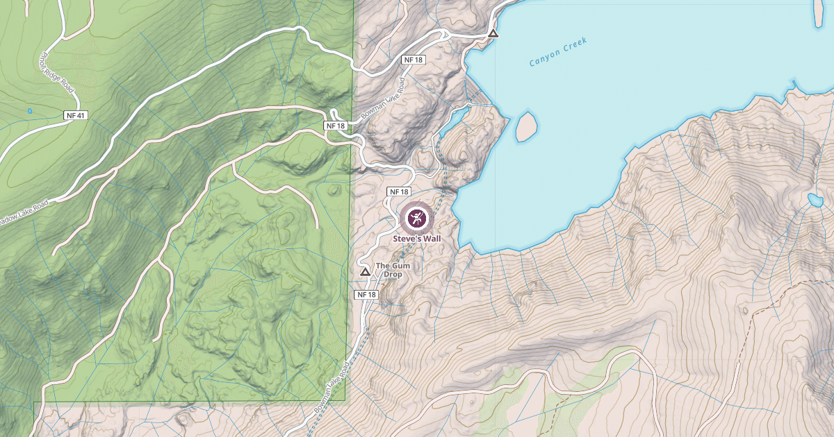 Map preview of Steve's Wall