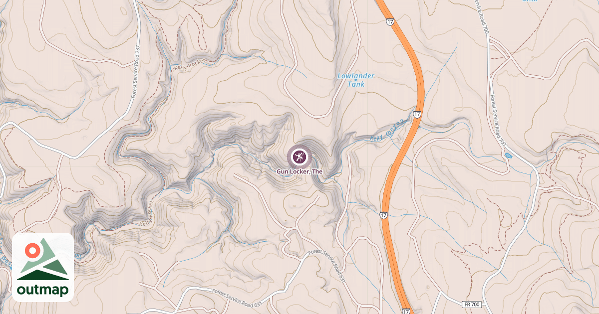 Map of Gun Locker, The