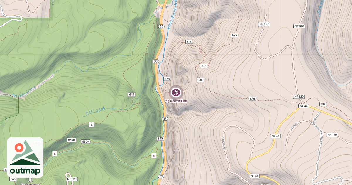 Map of (1) North End