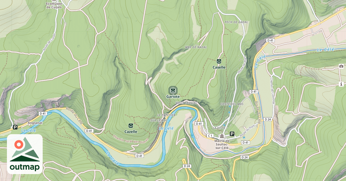 Map of Gariote