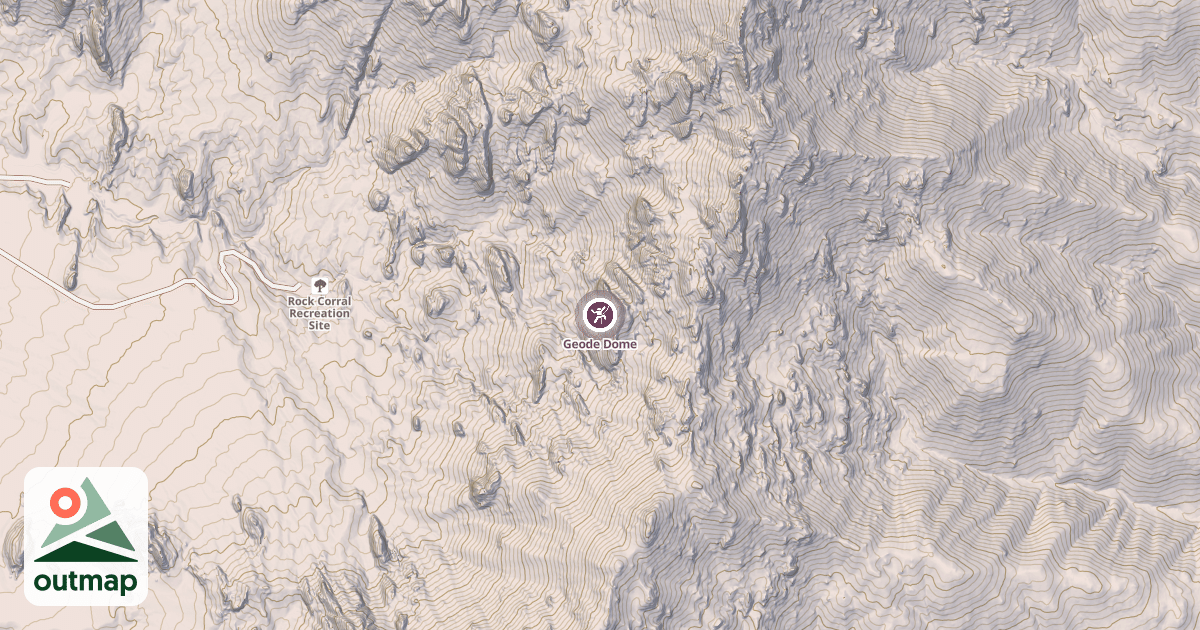 Map of Geode Dome