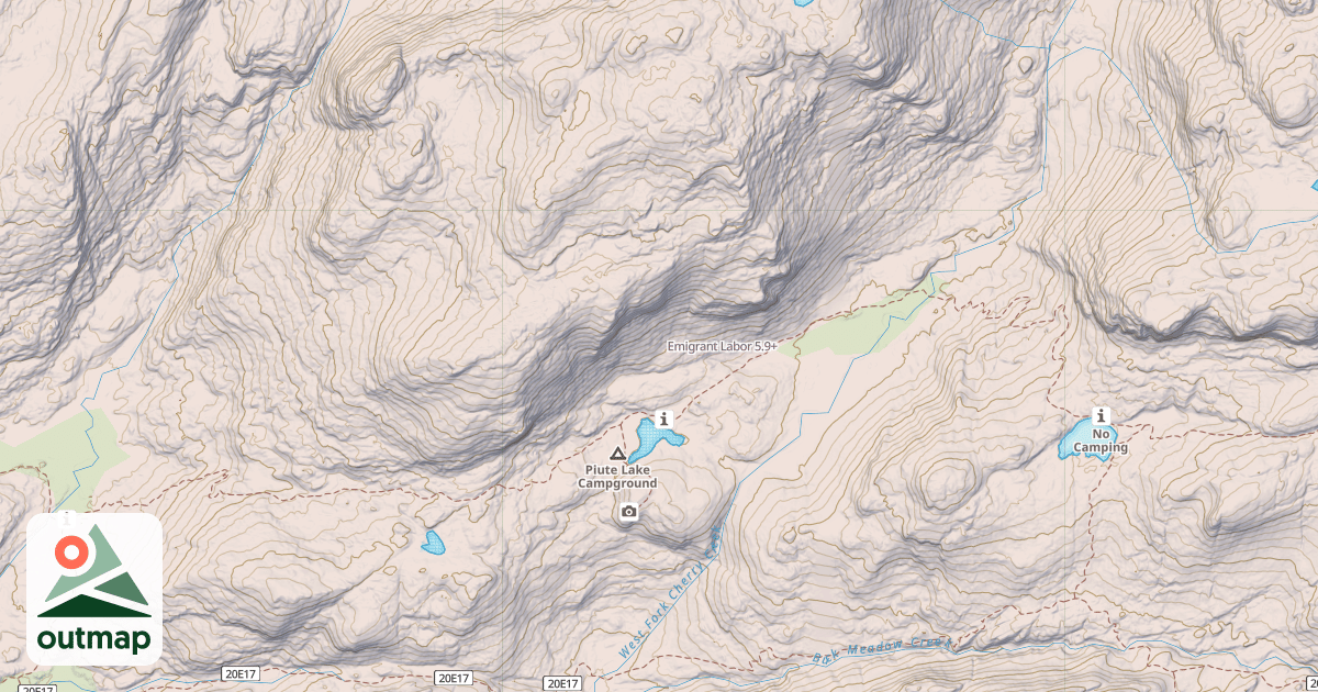Map of Emigrant Labor