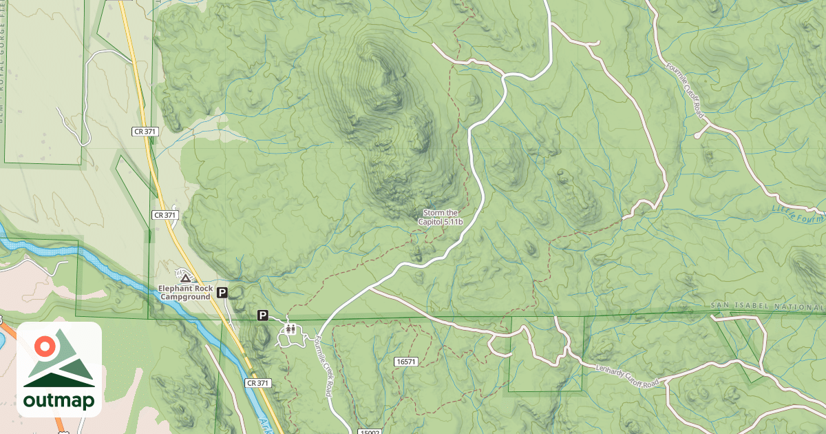 Map of Storm the Capitol