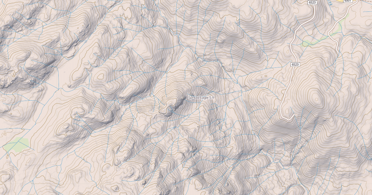 Map preview of Spread Eagle