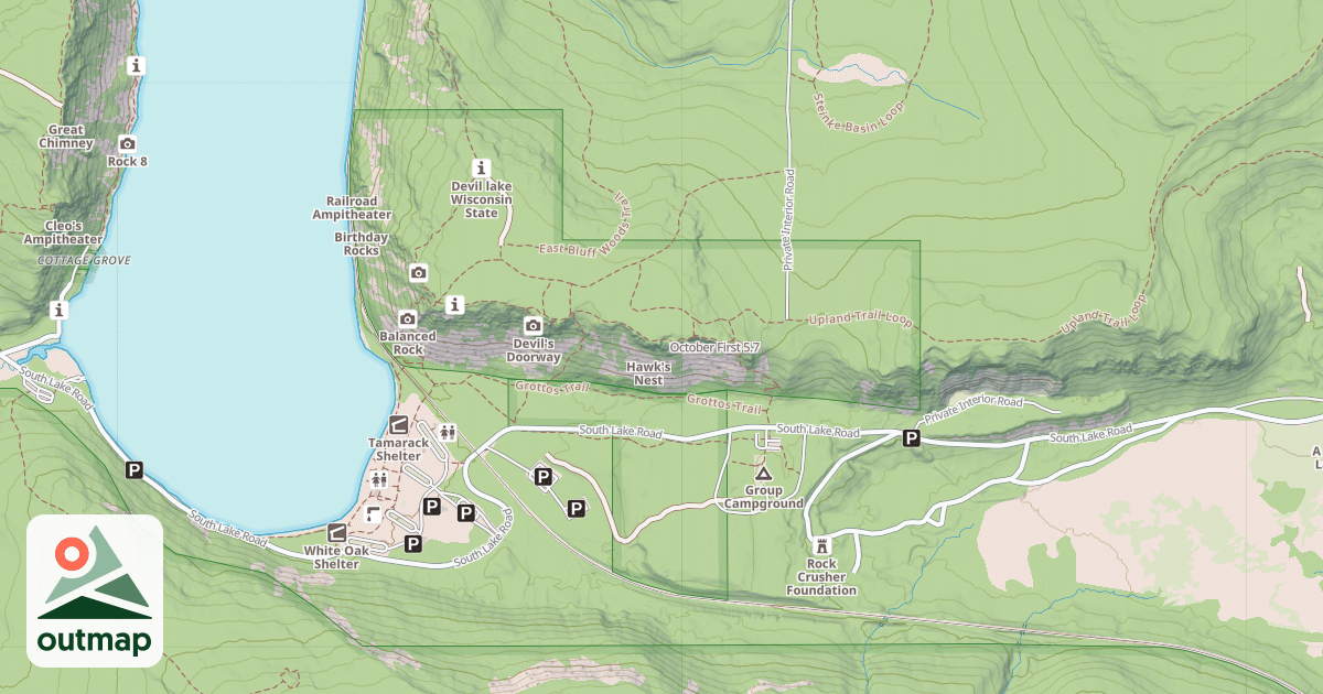 Map of October First